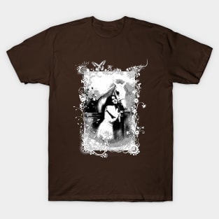 Vintage "White Horse White Frame" T-Shirt